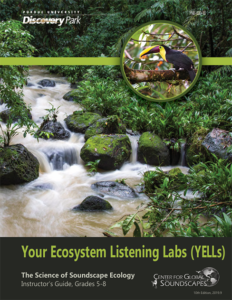 Front page of the Your Ecosystem Listening Labs Instructors Guide